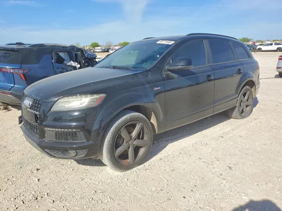 2015 Audi Q7 S line Prestige, VIN WA1DGAFE8FD016304 — Stripped