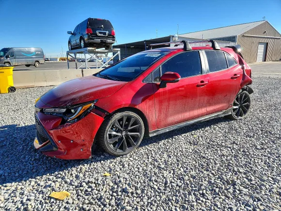 2021 Toyota Corolla SE, VIN JTND4MBE1M3106110 — Rear end