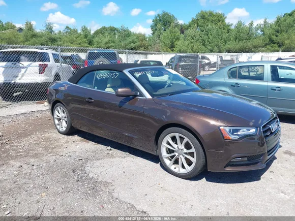 2014 Audi A5 Premium, VIN WAUCFAFHXEN006362 — Fresh water flood