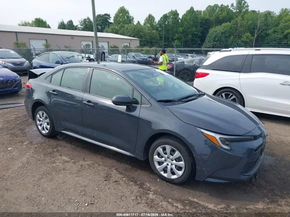 2023 Toyota Corolla Hybrid LE, VIN JTDBCMFEXP3005239 — Rear end