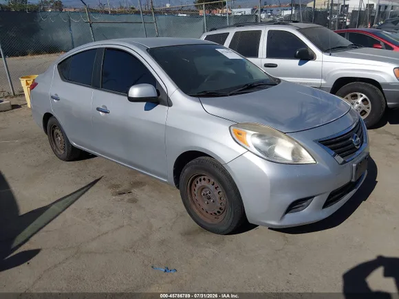 2012 Nissan Versa SV, VIN 3N1CN7AP4CL826377 — Not stated