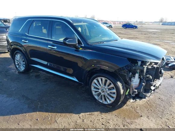2020 Hyundai Palisade Limited, VIN KM8R54HE2LU076764 — Front end