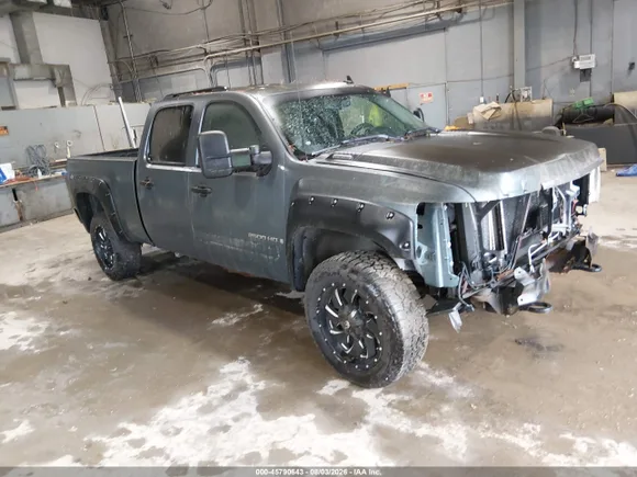 2007 Chevrolet Silverado 2500HD 1LT, VIN 1GCHK23K97F532540 — Normal wear
