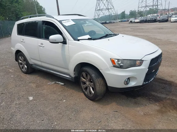 2010 Mitsubishi Outlander XLS, VIN JA4JT4AX2AZ009837 — Not stated