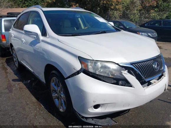 2012 Lexus RX 350, VIN 2T2ZK1BAXCC066087 — Front end