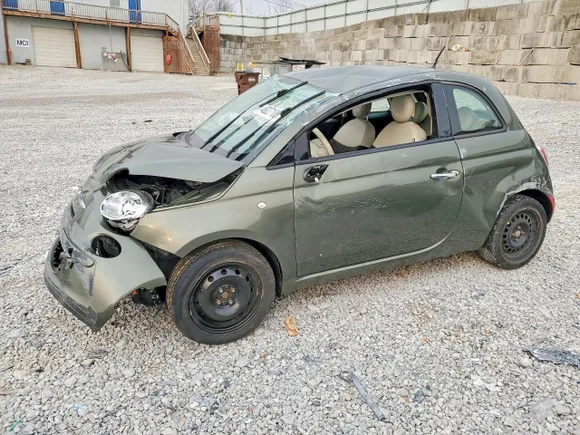 2014 FIAT 500 Pop, VIN 3C3CFFAR7ET228569 — Rollover