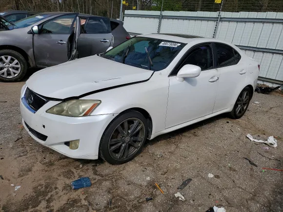 2008 Lexus IS 250, VIN JTHBK262982077066 — Front end