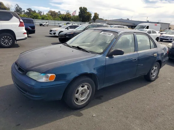 1998 Toyota Corolla CE, VIN 2T1BR12E1WC098385 — Front end