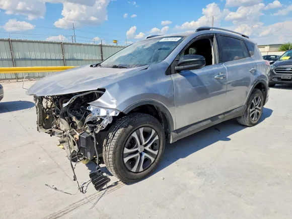 2017 Toyota RAV4 LE, VIN 2T3ZFREV0HW343865 — Front end