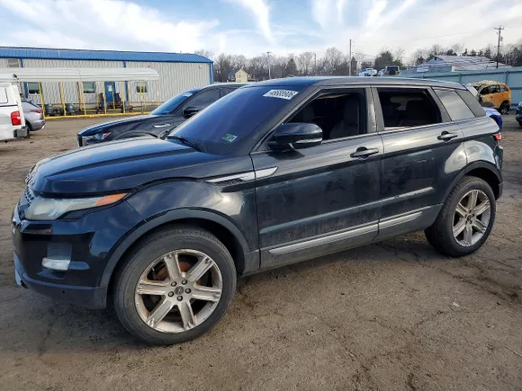 2013 Land Rover Range Rover Evoque Pure Plus, VIN SALVP2BG0DH822644 — Interior fire
