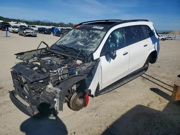 2023 Mercedes-Benz GLS 63 AMG, VIN 4JGFF8KE7PB006663 — Vandalism