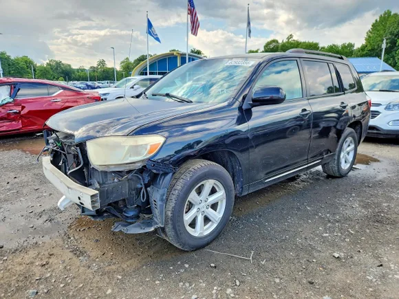 2009 Toyota Highlander, VIN JTEES41A692120865 — Front end
