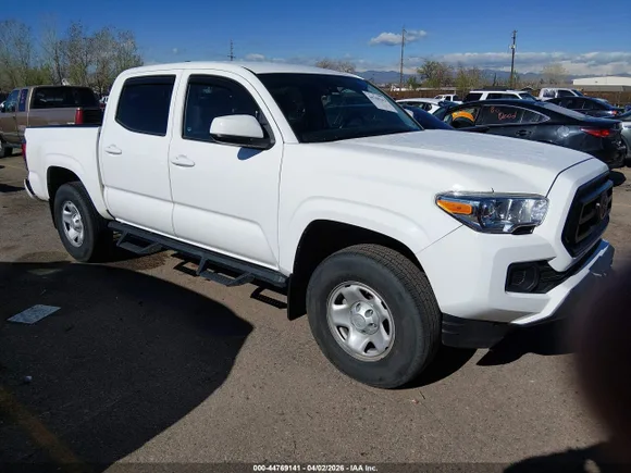 2021 Toyota Tacoma TRD Sport, VIN 3TMCZ5ANXMM402007 — Rear end