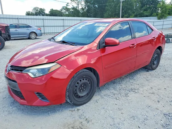 2016 Toyota Corolla LE, VIN 2T1BURHE4GC589510 — Side