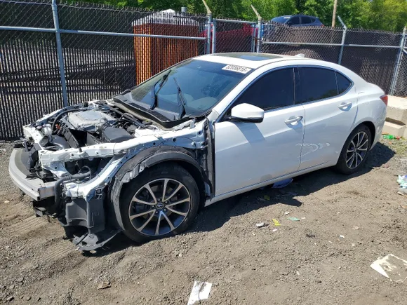 2017 Acura TLX V6 w/Technology Pkg, VIN 19UUB3F50HA003438 — Stripped