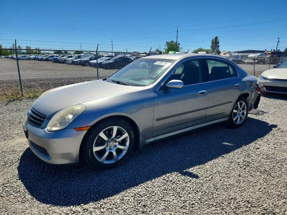 2006 Infiniti G35, VIN JNKCV51E66M504610 — Rear end