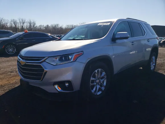 2019 Chevrolet Traverse LT Cloth, VIN 1GNEVGKW5KJ254857 — Undercarriage