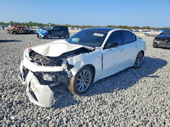 2024 Alfa Romeo Giulia Ti, VIN ZARFAMBN4R7679997 — Front end