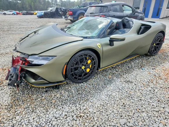 2024 Ferrari SF90, VIN ZFF96NMA8R0307078 — Front end