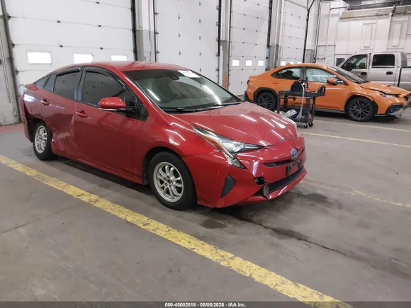 2018 Toyota Prius Two, VIN JTDKBRFU4J3583013 — Side