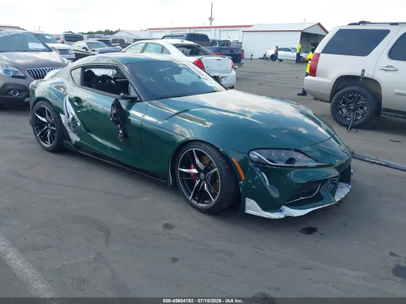 2020 Toyota Supra 3.0, VIN WZ1DB4C01LW024857 — Side