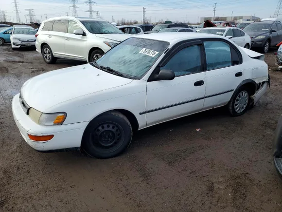 1995 Toyota Corolla DX, VIN JT2AE09B5S0083737 — Rear end