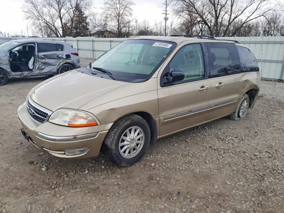 2000 Ford Windstar SE, VIN 2FMZA5246YBA62977 — Rear end