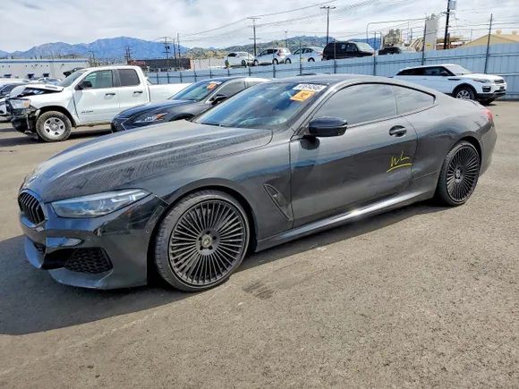 2022 BMW 8 Series M850i xDrive, VIN WBABC4C06NCH71538 — Water / flood
