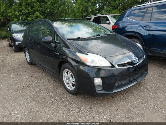 2010 Toyota Prius IV, VIN JTDKN3DU5A5220988 — Front end
