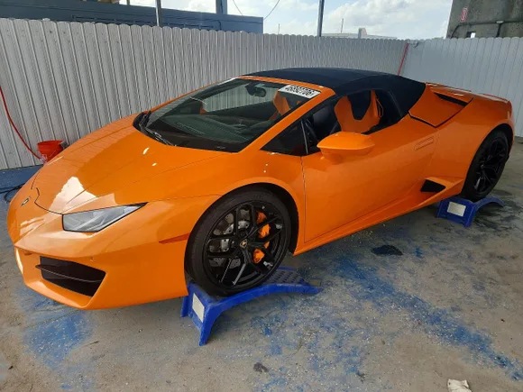 2017 Lamborghini Huracan, VIN ZHWUR2ZF0HLA08159 — Mechanical