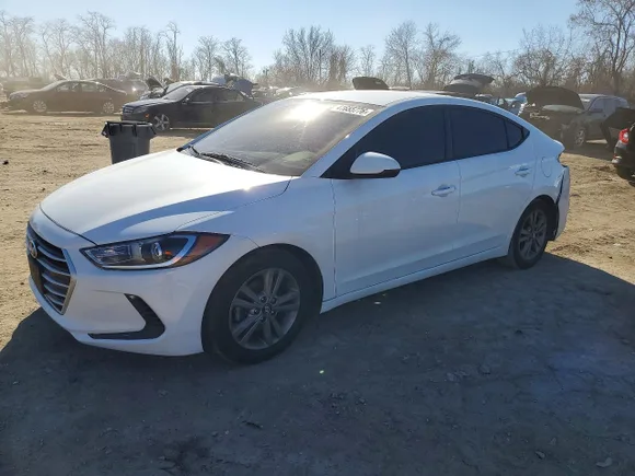2017 Hyundai Elantra Limited, VIN 5NPD84LF1HH120499 — Rear end