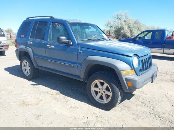 2006 Jeep Liberty Sport, VIN 1J4GL48K66W197520 — Normal wear