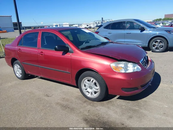 2008 Toyota Corolla CE, VIN 1NXBR32E98Z989957 — Front end