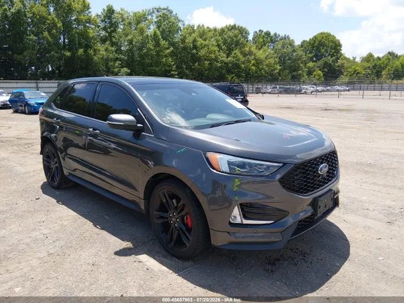 2019 Ford Edge ST, VIN 2FMPK4AP9KBB40105 — Rear end