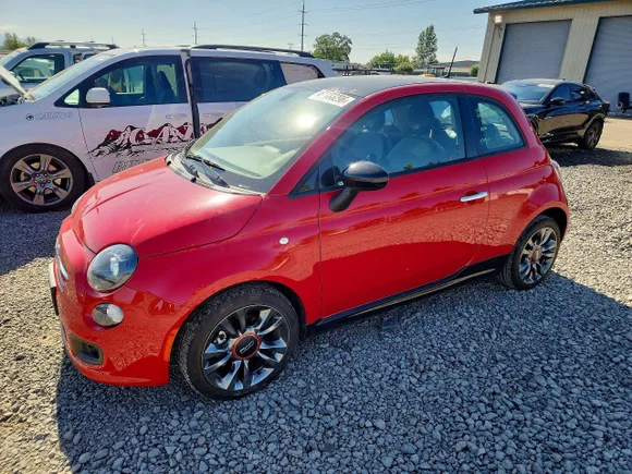 2017 FIAT 500 Pop, VIN 3C3CFFKR0HT700422 — Front end
