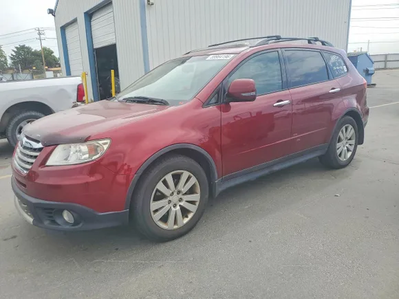 2010 Subaru Tribeca Limited, VIN 4S4WX9GD4A4401897 — Rear end