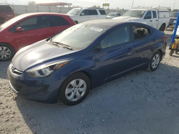 2016 Hyundai Elantra SE, VIN 5NPDH4AE9GH683776 — Biohazard / chemical