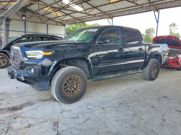 2021 Toyota Tacoma Limited, VIN 3TMGZ5AN0MM431081 — Vandalism