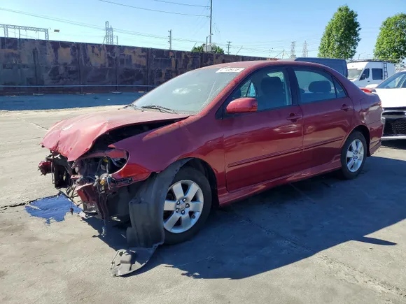 2008 Toyota Corolla CE, VIN 1NXBR32E28Z042887 — Front end