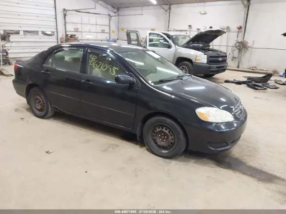 2007 Toyota Corolla LE, VIN 2T1BR30E97C769205 — Normal wear