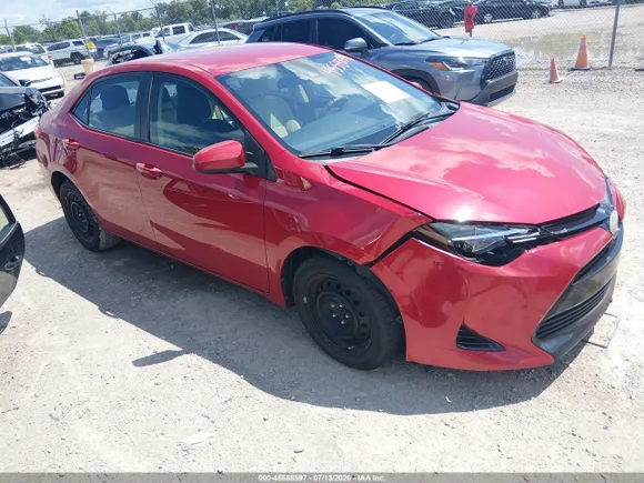 2017 Toyota Corolla LE, VIN 2T1BURHE0HC911030 — Front end