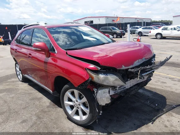 2010 Lexus RX 350, VIN 2T2ZK1BAXAC021096 — All over