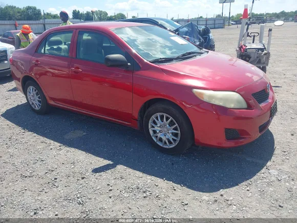 2009 Toyota Corolla LE, VIN JTDBL40E79J021583 — Side