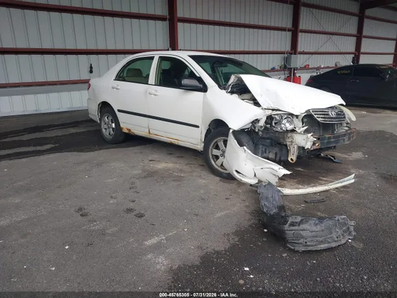 2006 Toyota Corolla LE, VIN JTDBR32E960058979 — Front end