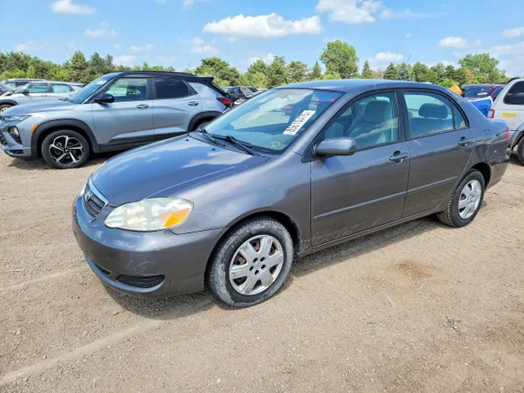 2008 Toyota Corolla CE, VIN 1NXBR32E78Z956066 — Side