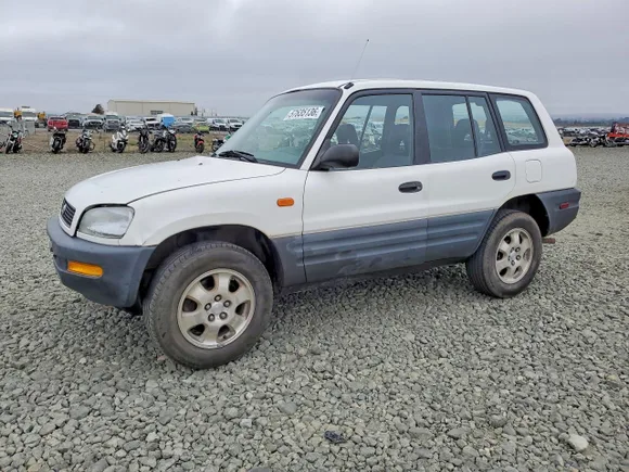 1997 Toyota RAV4, VIN JT3GP10V9V7008189 — Rear end