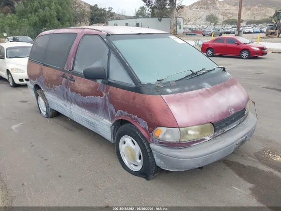 1991 Toyota Previa, VIN JT3AC22S2M0008441 — Normal wear