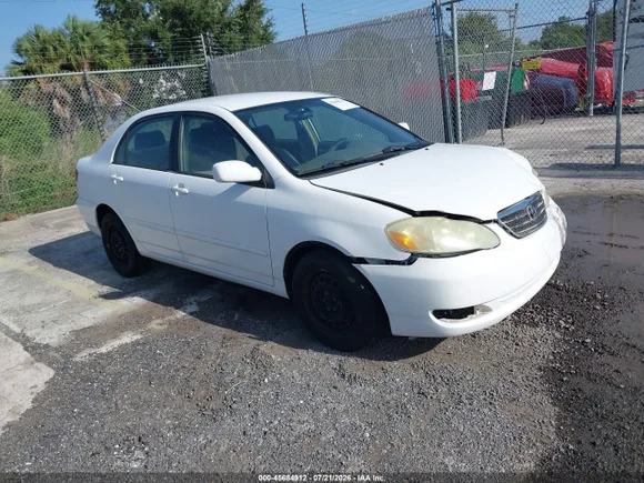 2005 Toyota Corolla CE, VIN JTDBR32E552058240 — Front end