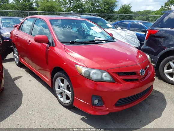 2011 Toyota Corolla LE, VIN 2T1BU4EE0BC605816 — Rear end