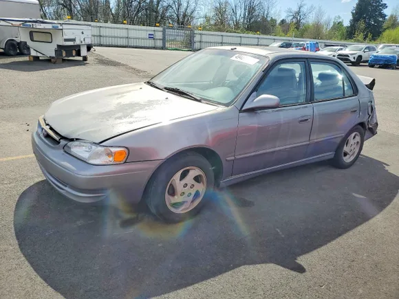 1998 Toyota Corolla LE, VIN 1NXBR18E4WZ126010 — Rear end